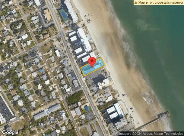  3619 S Atlantic Ave, Daytona Beach, FL Parcel Map