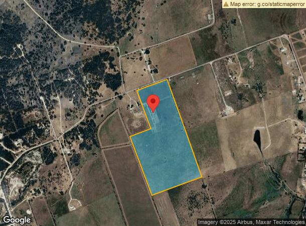  5673 Solana Ranch Rd, Salado, TX Parcel Map