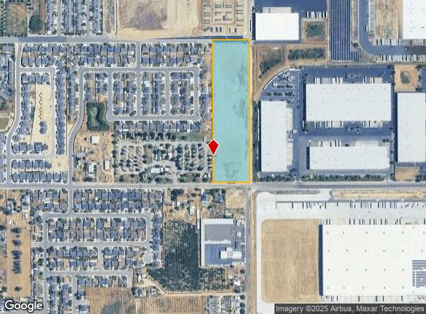  7580 Avenue 308, Visalia, CA Parcel Map