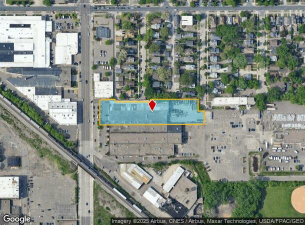 1517 Central Ave Ne, Minneapolis, MN Parcel Map