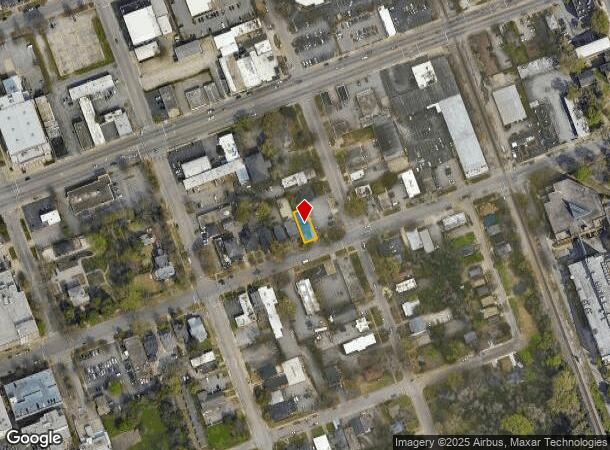 1821 Hampton St, Columbia, SC Parcel Map