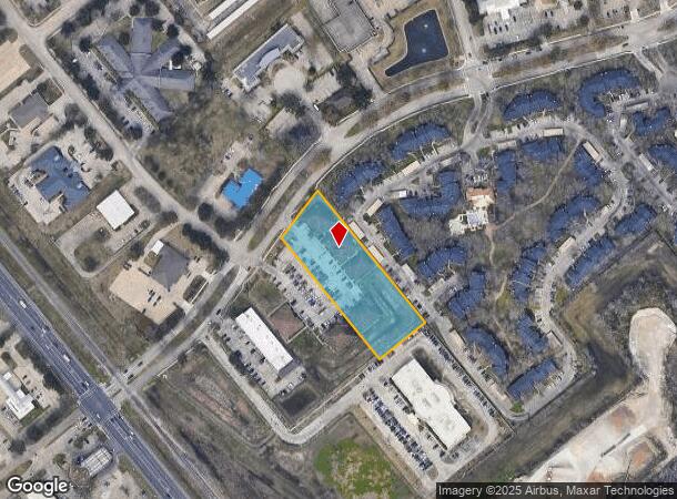  360 E Medical Center Blvd, Webster, TX Parcel Map