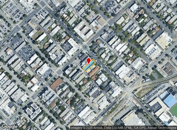  1516 17Th St, Santa Monica, CA Parcel Map