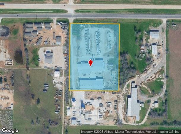  6630 E State Highway 114, Rhome, TX Parcel Map