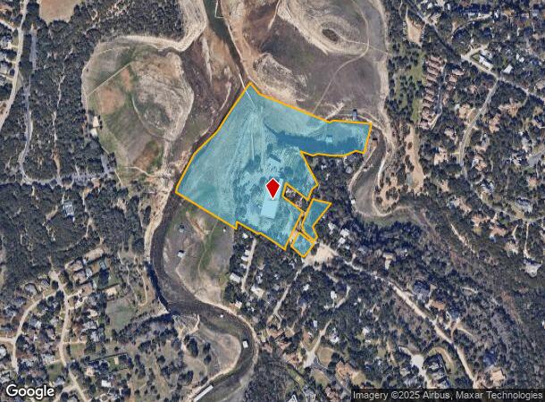 16405 Clara Van St, Austin, TX Parcel Map