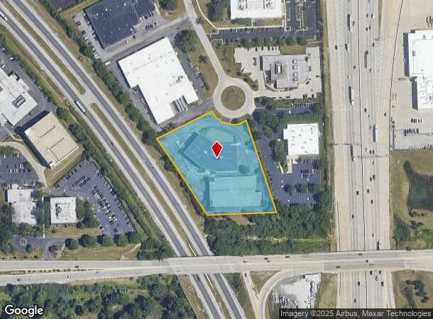  2100 Swift Dr, Oak Brook, IL Parcel Map