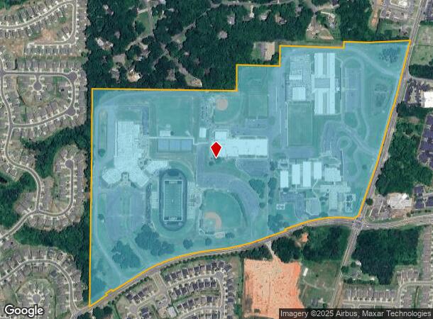  4485 Hickory Rd, Canton, GA Parcel Map