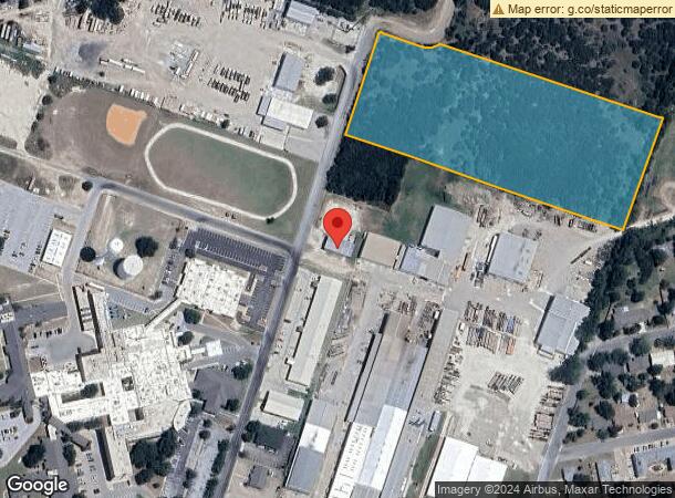  302 Memorial Dr, Gatesville, TX Parcel Map