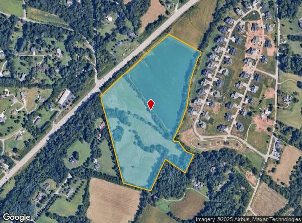 Boylston Hwy, Mills River, NC Parcel Map