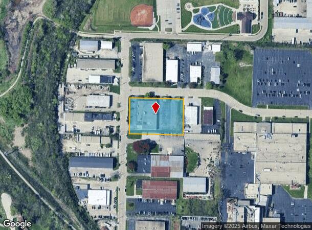 6110 N Flint Rd, Milwaukee, WI Parcel Map