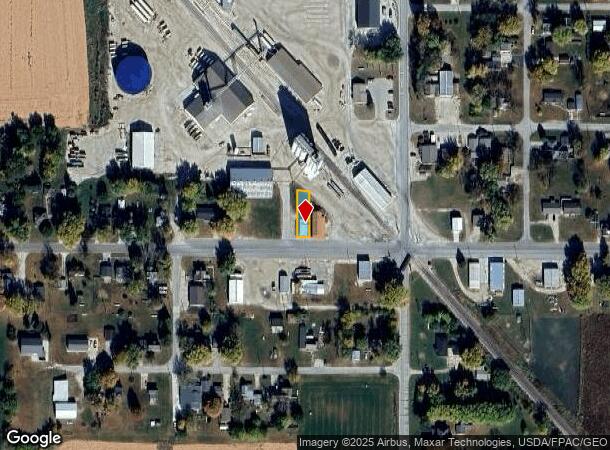 200 W Front St, Clare, IA Parcel Map