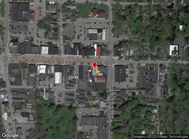  707 Main St, East Aurora, NY Parcel Map