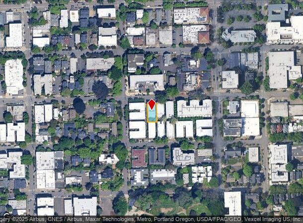  1964 Nw Johnson St, Portland, OR Parcel Map