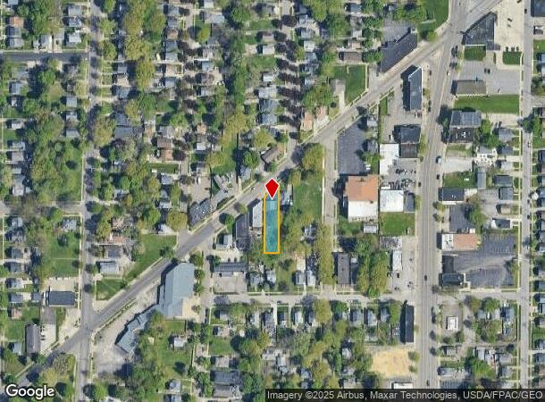 76 E Cuyahoga Falls Ave, Akron, OH Parcel Map