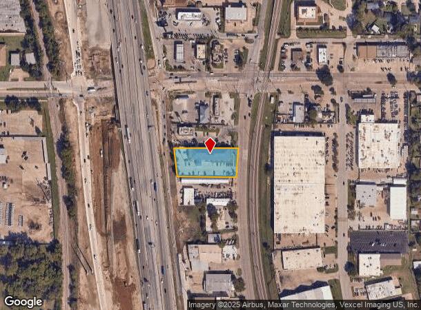  14040 Denton Dr, Dallas, TX Parcel Map