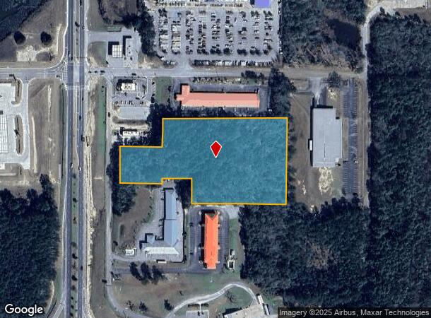 Hugh Adams Rd, Defuniak Springs, FL Parcel Map