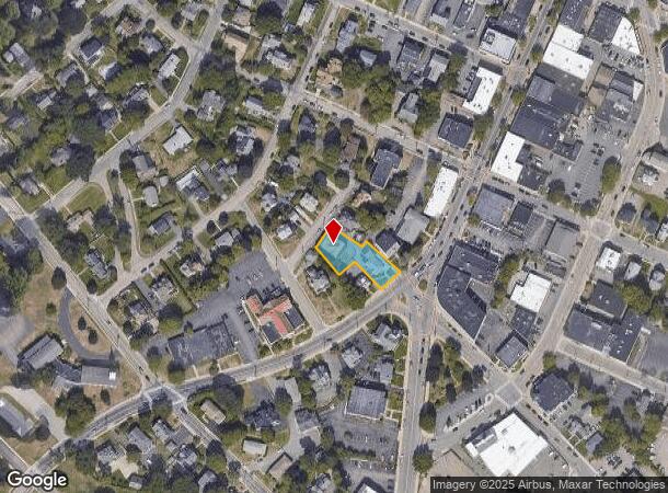  11 Walpole St, Norwood, MA Parcel Map