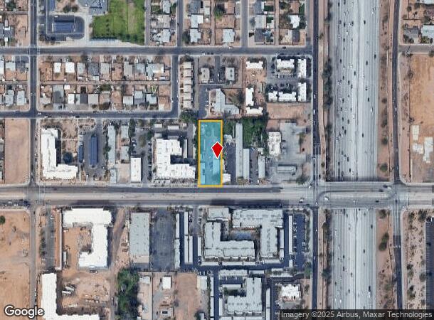  2158 E Apache Blvd, Tempe, AZ Parcel Map
