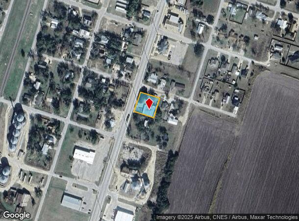  308 S Dalton St, Bartlett, TX Parcel Map