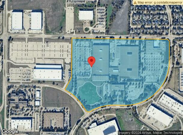  2801 Telecom Pky, Richardson, TX Parcel Map