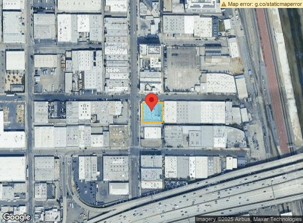  1100 S Santa Fe Ave, Los Angeles, CA Parcel Map