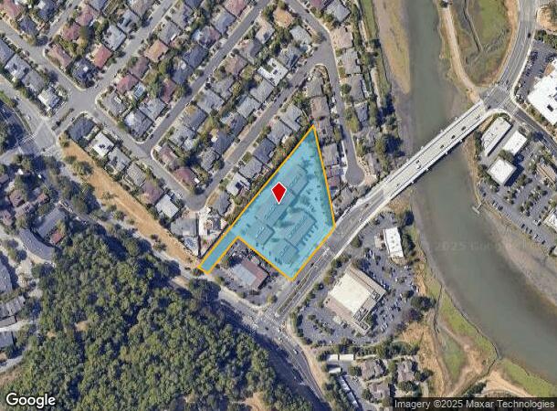  5 Bon Air Rd, Larkspur, CA Parcel Map