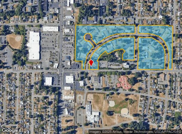1280 Sylvan Way, Bremerton, WA Parcel Map