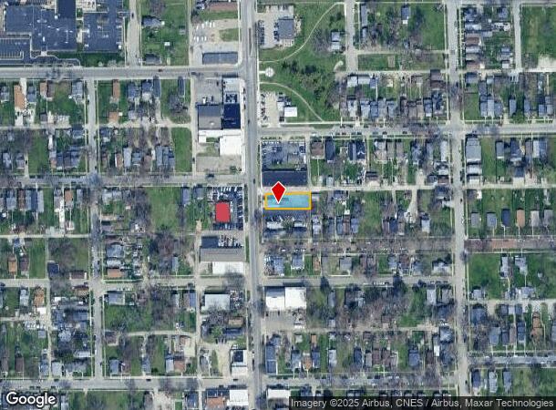  2039 Fairfield Ave, Fort Wayne, IN Parcel Map