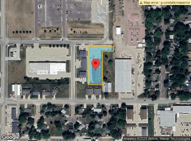  214 Bower St, Vermillion, SD Parcel Map