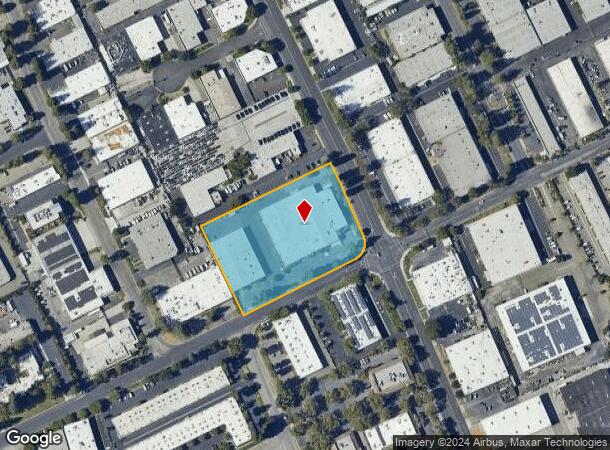  3200 De La Cruz Blvd, Santa Clara, CA Parcel Map