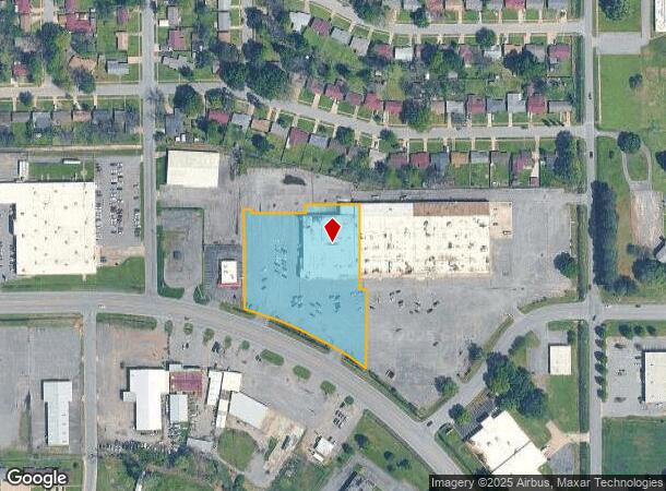 2703 E Harding Ave, Pine Bluff, AR Parcel Map