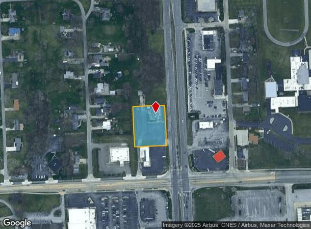  1535 N Coliseum Blvd, Fort Wayne, IN Parcel Map