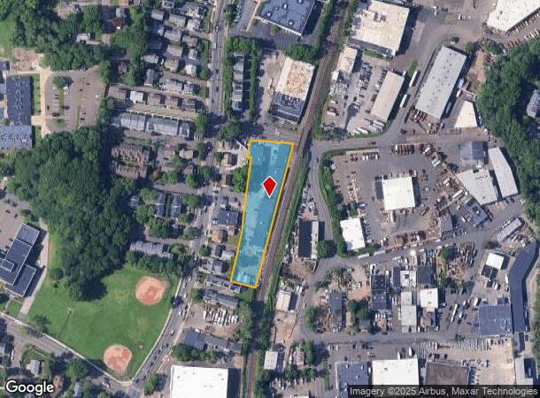  11 Viaduct Rd, Stamford, CT Parcel Map