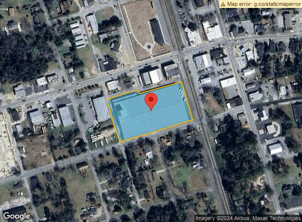  201 Bj Miley St, Hahira, GA Parcel Map