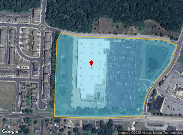  516 Walmart Dr, Camden, DE Parcel Map