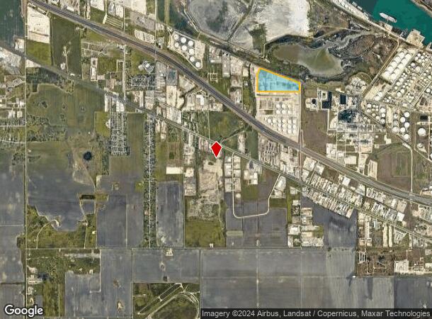  7201 Up-River Rd, Corpus Christi, TX Parcel Map