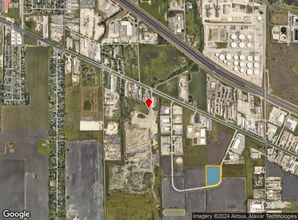  1201 Spindletop Rd, Corpus Christi, TX Parcel Map