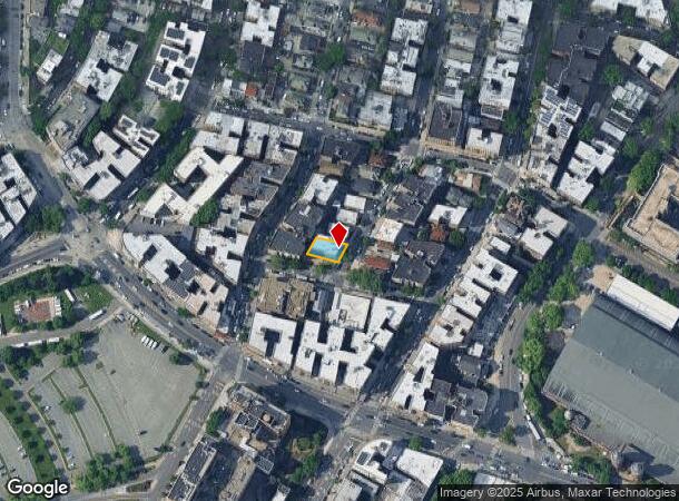  2715 Claflin Ave, Bronx, NY Parcel Map