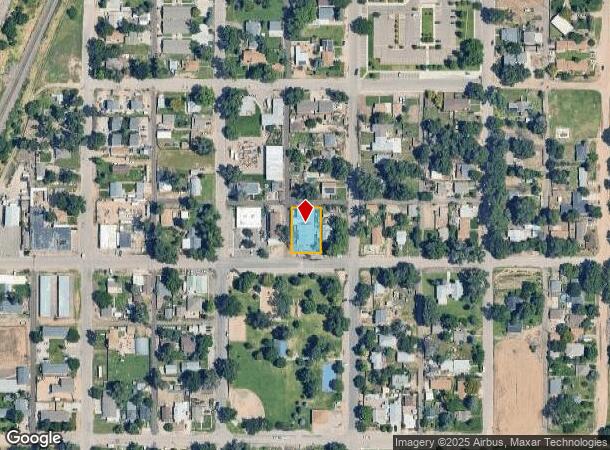 711 39Th St, Evans, CO Parcel Map
