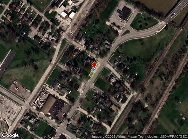 1030 E Front St, Monroe, MI Parcel Map