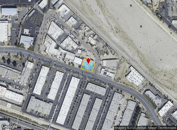 68766 Perez Rd, Cathedral City, CA Parcel Map