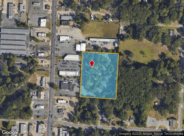 7515 Geyer Springs Rd, Little Rock, AR Parcel Map