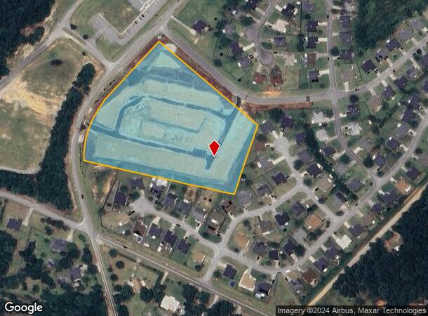  1135 Newmantown Rd, Grovetown, GA Parcel Map