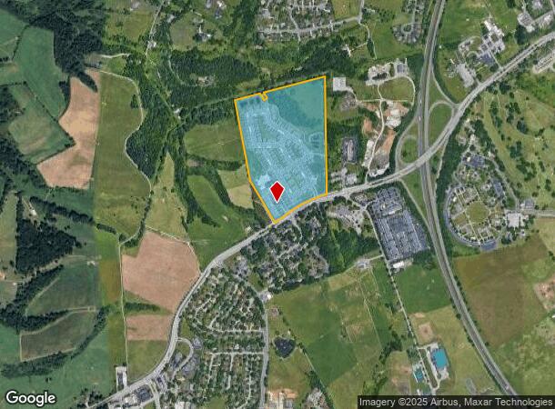 1920 Prices Fork Rd, Blacksburg, VA Parcel Map