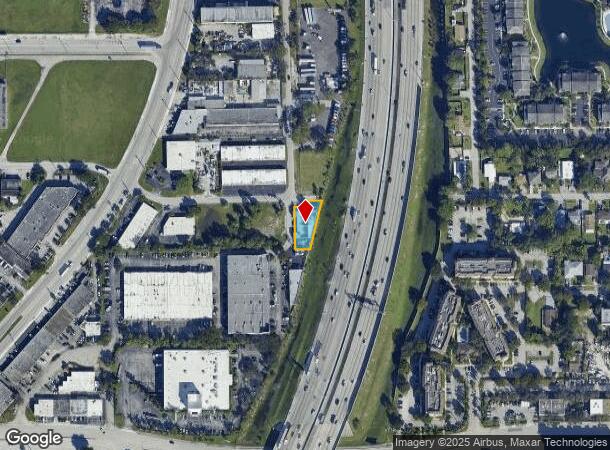  984 Sw 13Th Ct, Pompano Beach, FL Parcel Map