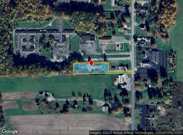  496 S Main St S, Andover, OH Parcel Map