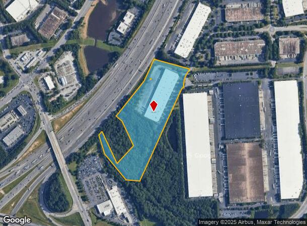 3505 Newpoint Pl, Lawrenceville, GA Parcel Map