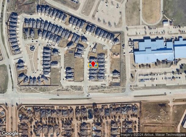  725 Red Fork Dr, Lewisville, TX Parcel Map