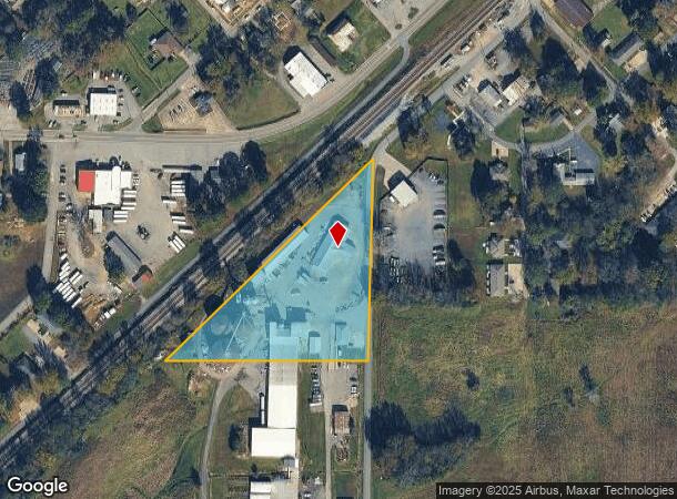  312 S Fir St, Beebe, AR Parcel Map