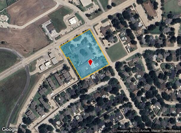  2250 Brown St, Waxahachie, TX Parcel Map